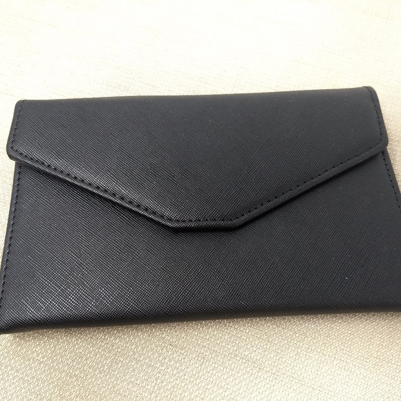 ZOPPEN TRI-FOLD BLACK TRAVEL WALLET RfID BLOCKING - Picture 1 of 6